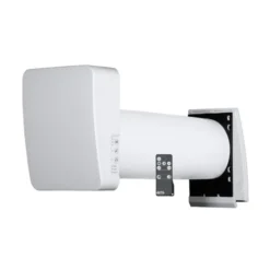 Duka One S6 ventilator med varmegenvinding, Ø160 mm, hvid