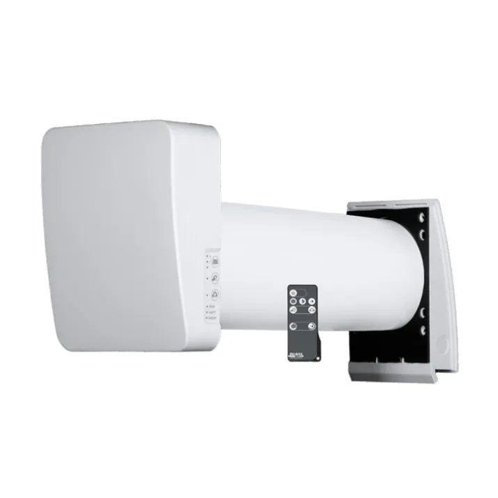 Duka One S6 ventilator med varmegenvinding, Ø160 mm, hvid
