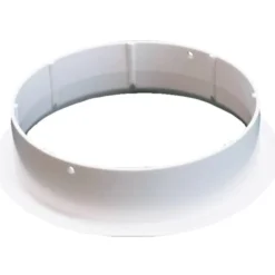 Duka rørstuds for S7 ventilator Ø100 mm, hvid