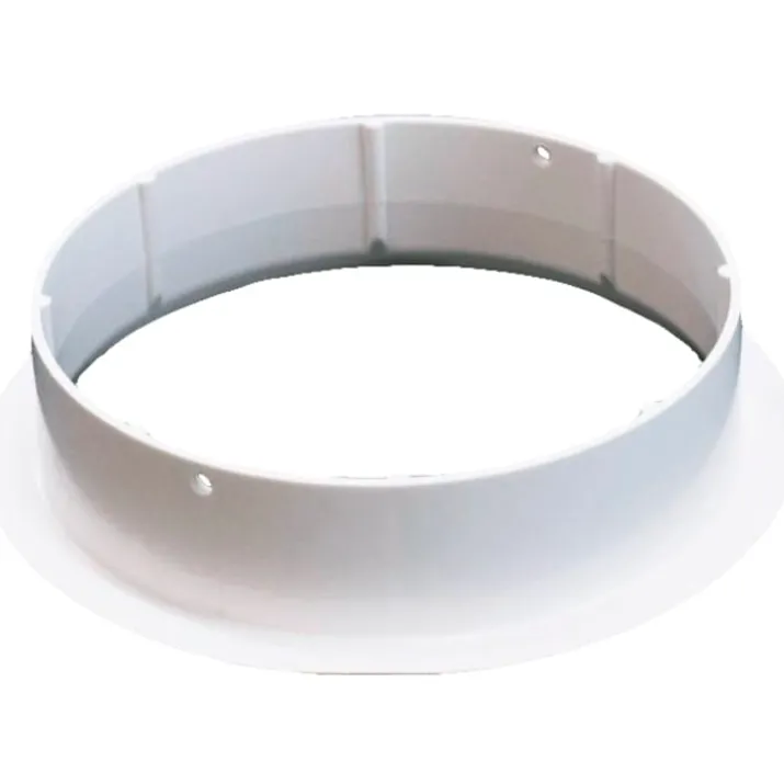 Duka rørstuds for S7 ventilator Ø100 mm, hvid