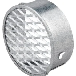 Duka udluftningsventil, Ø76 mm, galvaniseret