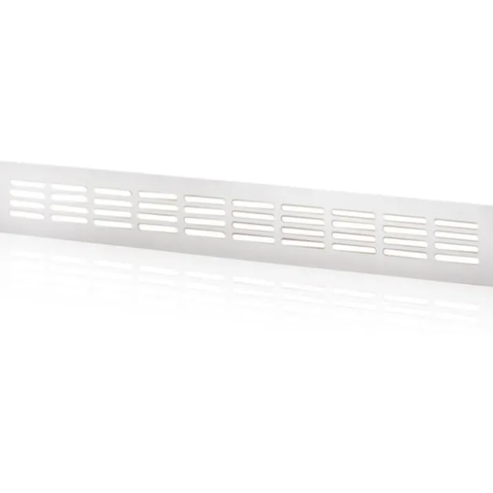 Duka ventilationsrist, 400x60 mm, hvid