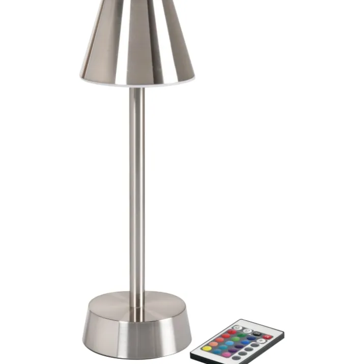 Duni Zelda genopladelig bordlampe, sølv