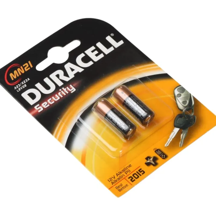 Duracell Security MN21 batterier, 2 stk.