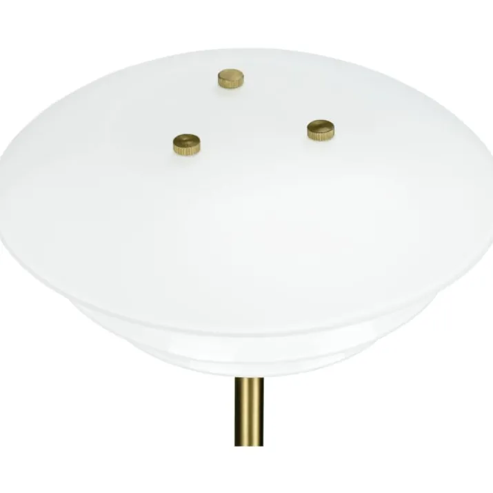 Dyberg Larsen DL20 bordlampe, messing/opal