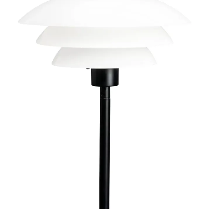 Dyberg Larsen DL20 bordlampe, sort/opal
