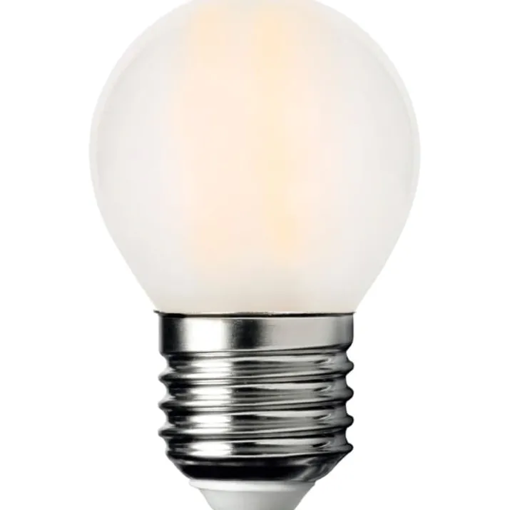 Dyberg Larsen E27 kronepære, 3-trins dæmp, 5W