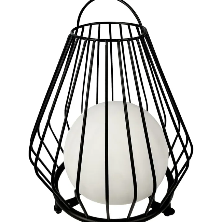 Dyberg Larsen Evesham solcelle lanterne, sort, 22 cm