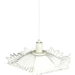 Dyberg Larsen Flora pendel, hvid, Ø40 cm