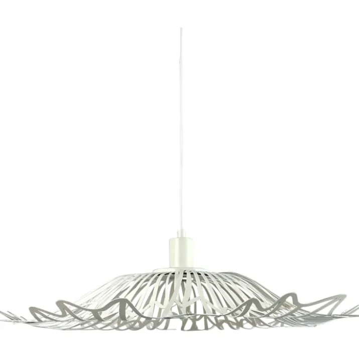 Dyberg Larsen Flora pendel, hvid, Ø60 cm