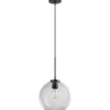 Dyberg Larsen Loop pendel, røgfarvet, Ø25 cm