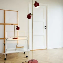 Dyberg Larsen Ocean bordlampe, rød