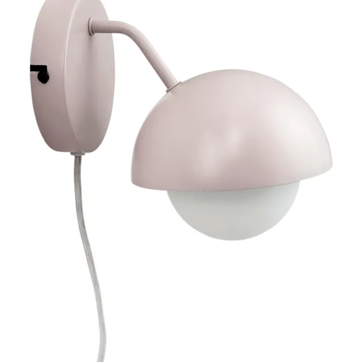 Dyberg Larsen Rose væglampe, lyserød