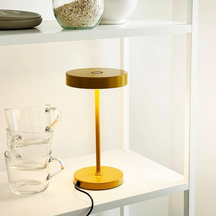 Dyberg Larsen Starlight bordlampe, gul