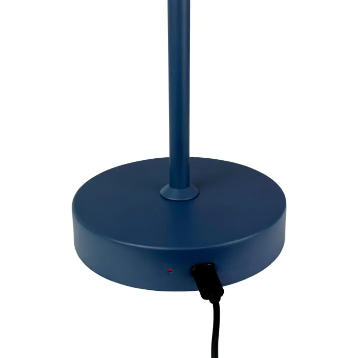 Dyberg Larsen Stockholm genopladelig bordlampe, blå