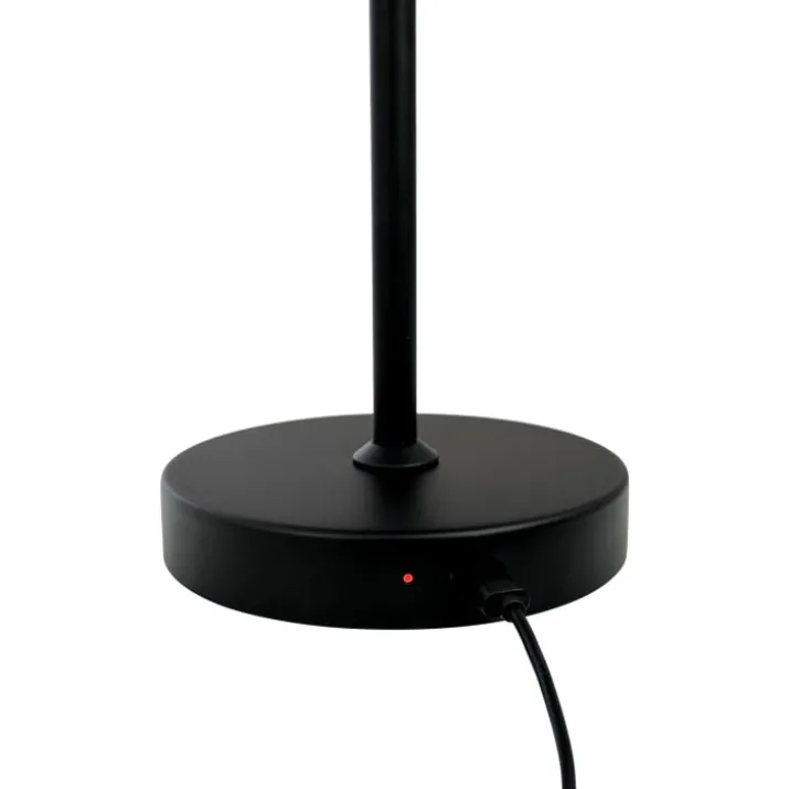 Dyberg Larsen Stockholm genopladelig bordlampe, sort