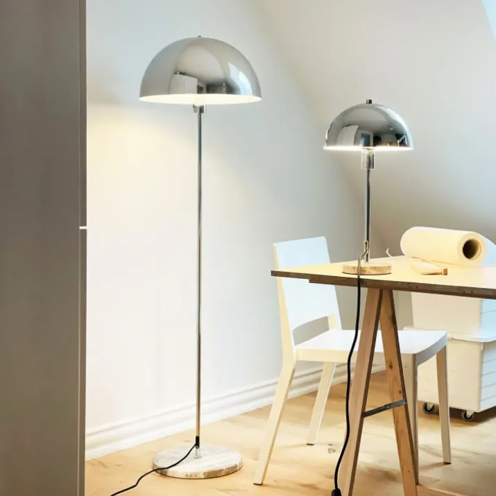 Dyberg Larsen Stockholm gulvlampe, krom