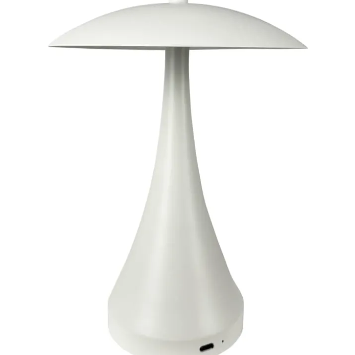Dyberg Larsen Vienna genopladelig bordlampe, beige