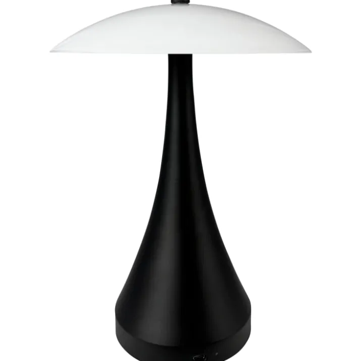 Dyberg Larsen Vienna genopladelig bordlampe, opal