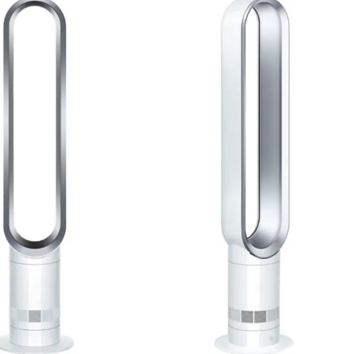 Dyson AM07 Cool gulvventilator, 100 cm, hvid/sølv