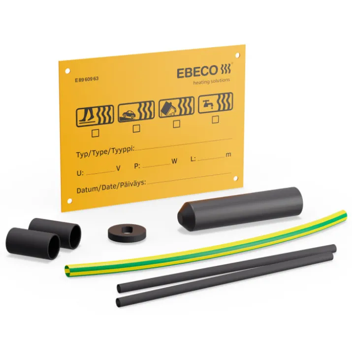 Ebeco T-18/T-18 CT til-/afslutningssæt varmekabler