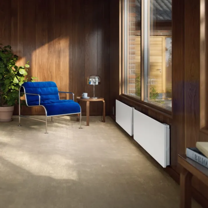Ebeco Wallflex elradiator med termostat & wifi, 400V, 600W, 7-11 m²