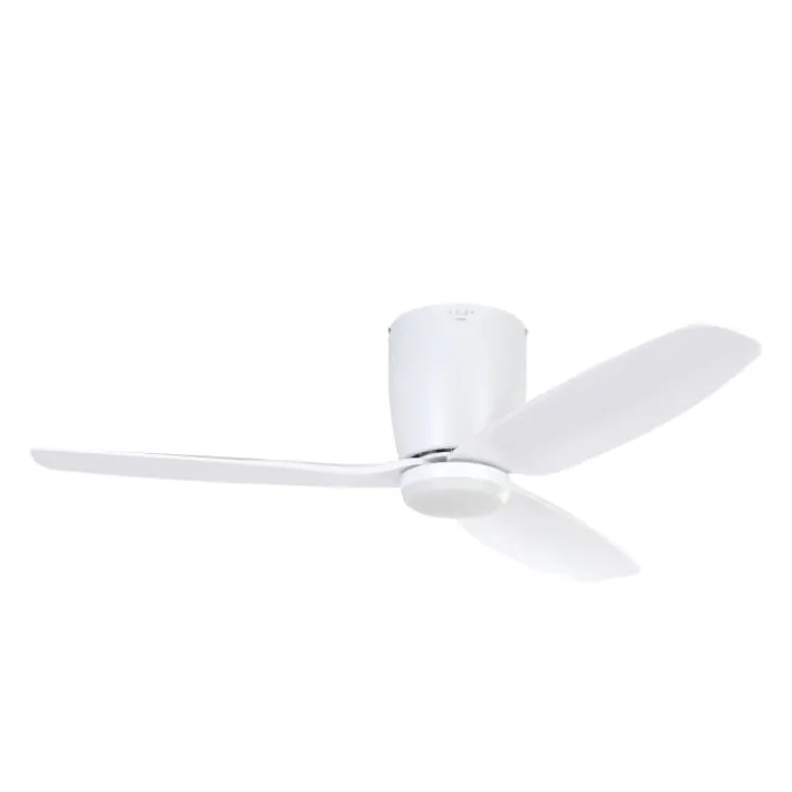 Eglo Bavaro ventilator med lys, hvid