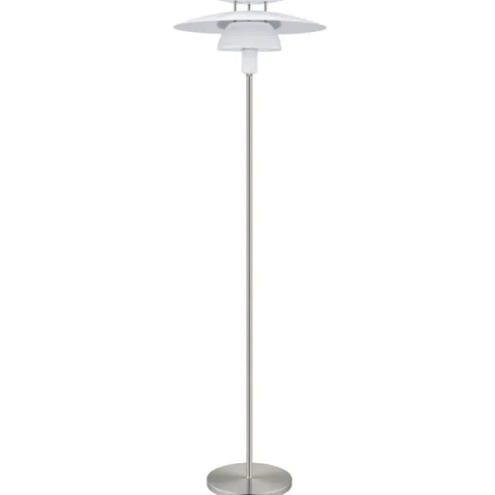 Eglo Brenda gulvlampe, hvid
