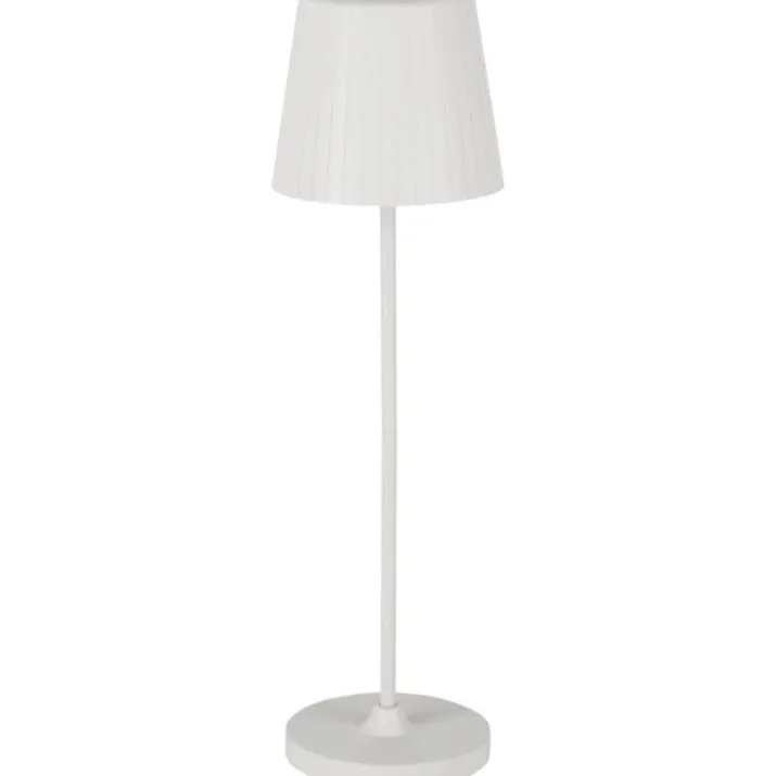 Eglo Cabozo genopladelig bordlampe, USB-C, hvid