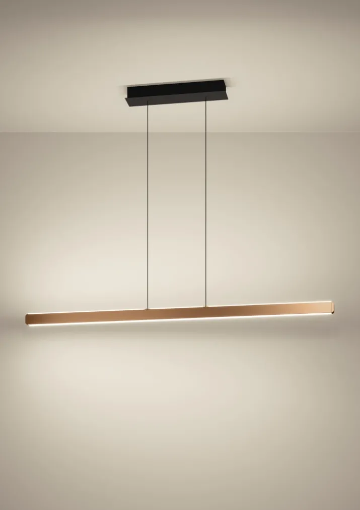 Eglo Ciggiano langbordspendel, brun