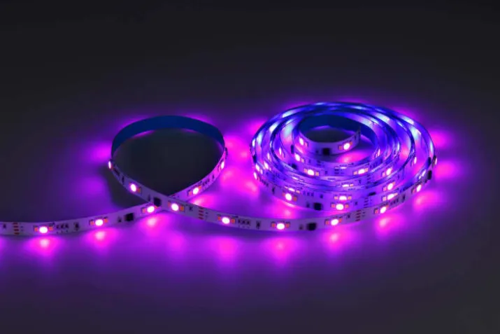 Eglo LED strip med farvet lys & mikrofon, 3 meter