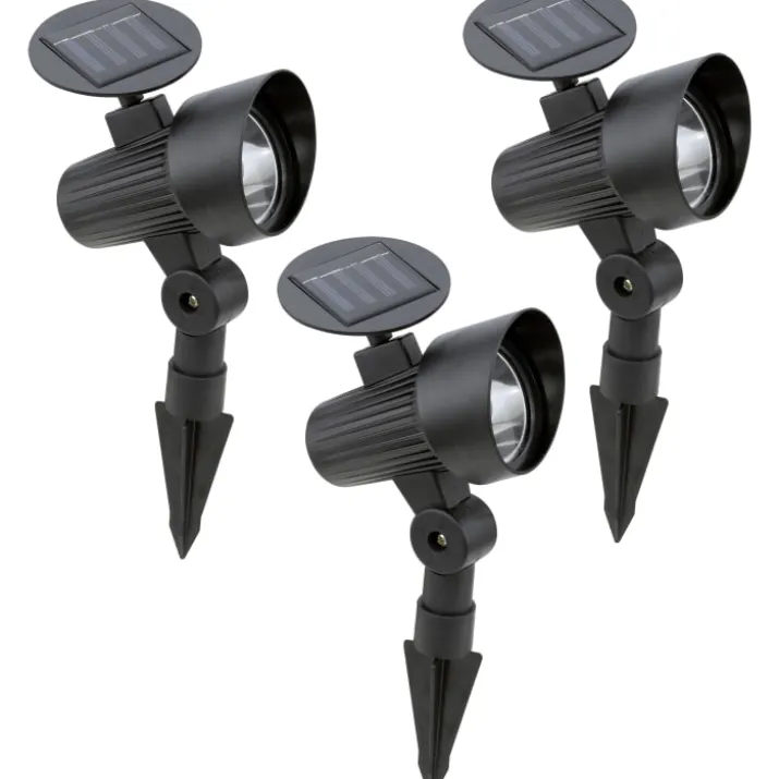 Eglo solcelle spotlamper, 3 stk.