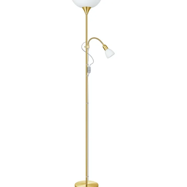 Eglo UP 2 gulvlampe, messing