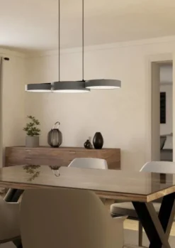Eglo Z Barbano langbordpendel, grå