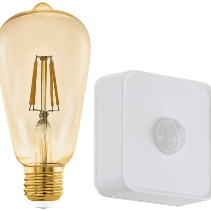 Eglo Z E27 edisonpære med sensor, 2200K, 4,9W, 2-pak