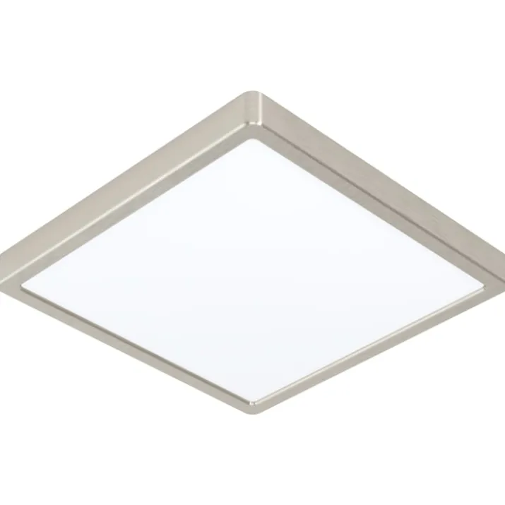 Eglo Z Fueva Bath loftlampe, børstet stål, 28x28 cm