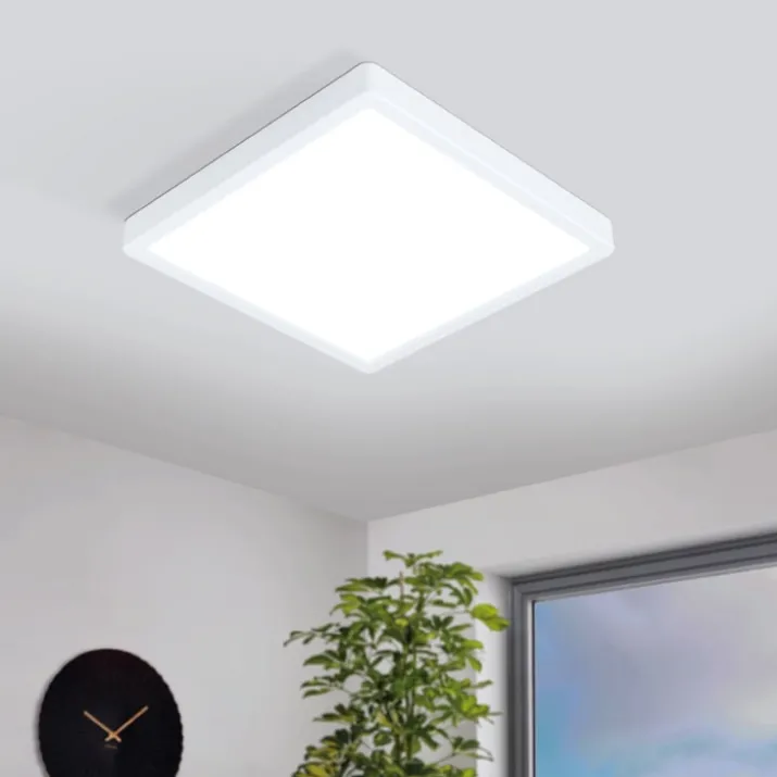 Eglo Z Fueva Bath loftlampe, hvid, 28x28 cm