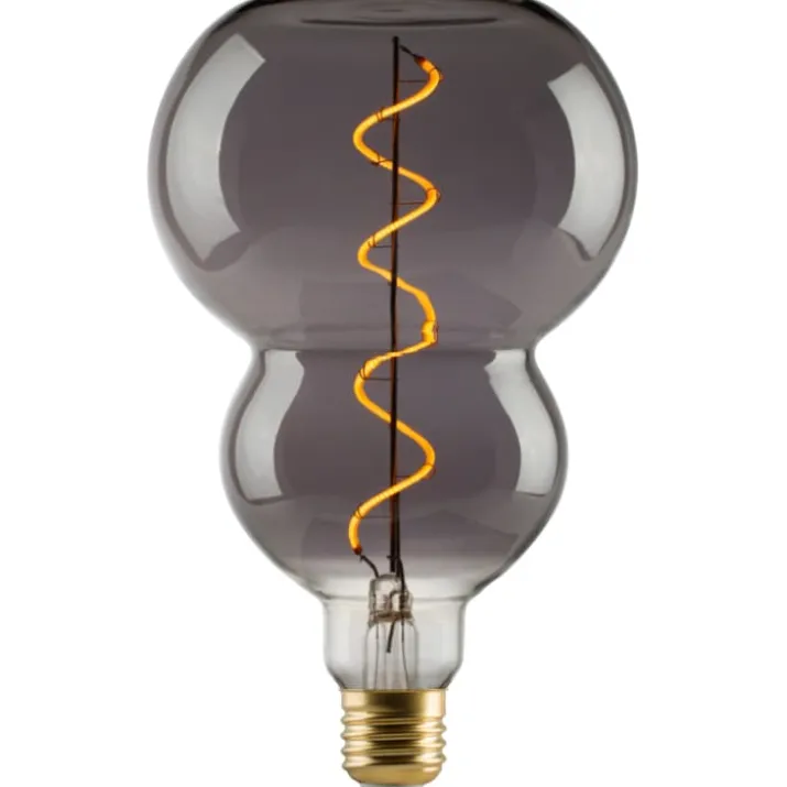 e3light Vintage E27 spiralpære, 2200K, 4W