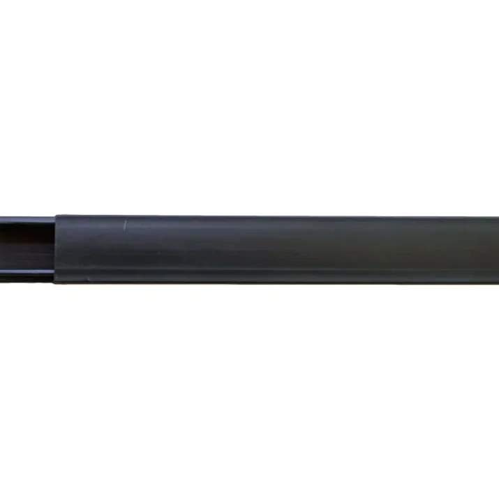 E-line minikanal m/ tape 2 meter sort, 20x12 mm