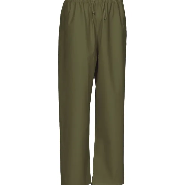 Elka Outdoor regnbukser PU/PVC, olivengrøn, str. 2XL