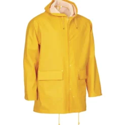 Elka Outdoor regnjakke PU/PVC, gul, str. 2XL