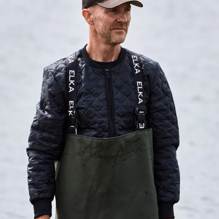Elka waders, olivengrøn, str. 36