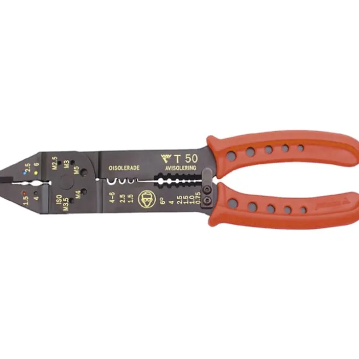 Elpress T50 crimptang, 0,5-6mm²