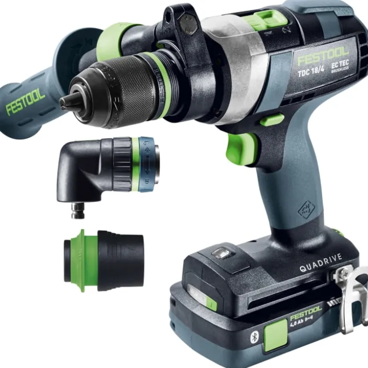 Festool Quadrive TDC 18/4 5,0/4,0 I-Set bore-/skruemaskine