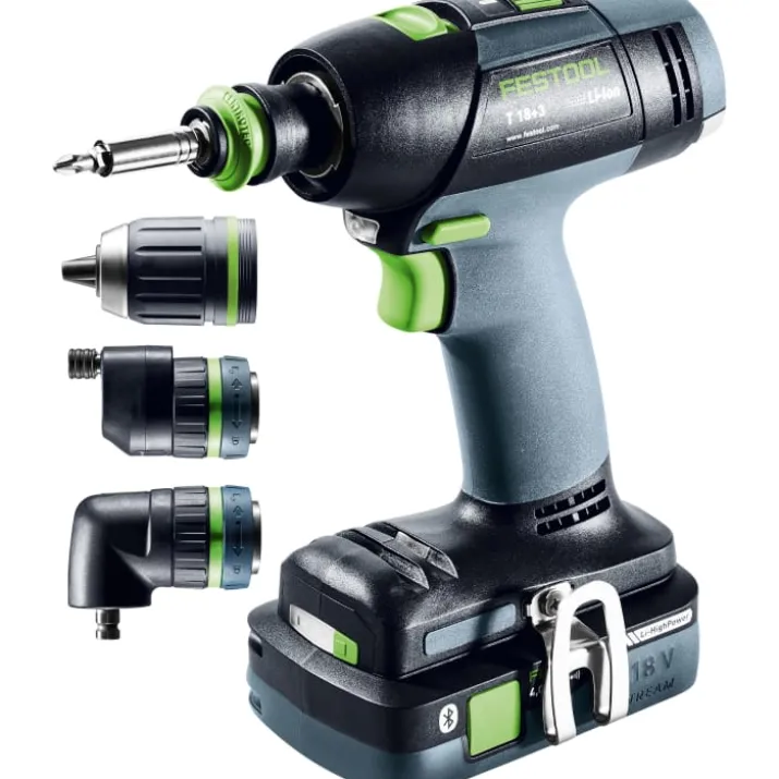 Festool T 18+3 HPC 4,0 I-Set bore-/skruemaskine