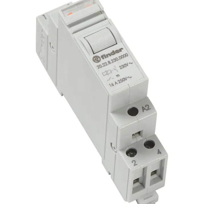 Finder kiprelæ 2 NO, AC 16A, 230V
