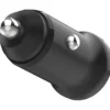 Fixed universal biloplader, USB-C PD/USB-A, sort