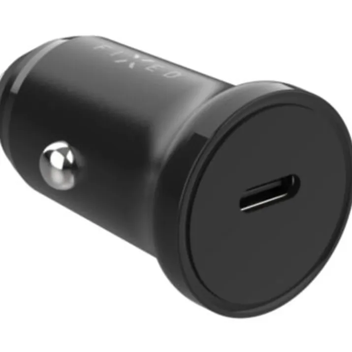 Fixed universal biloplader, USB-C, sort