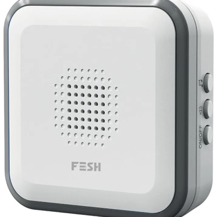 Foss Fesh Smart dørklokke med video, wifi, sort/hvid