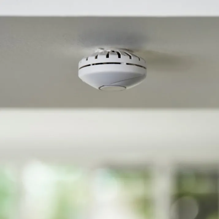 Foss Life Bluu Circle 10+ Wave røgalarm trådløs sammenkobling, batteri, hvid